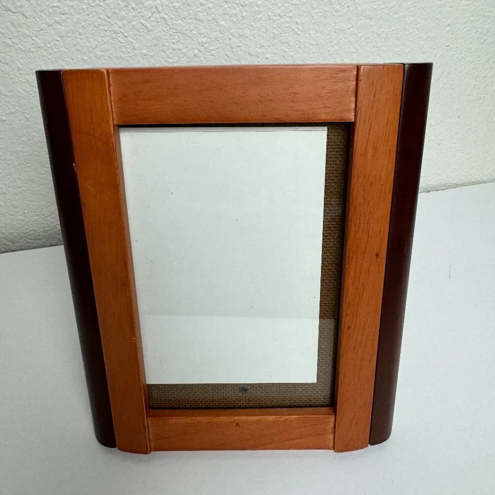 Burnes Wooden Picture  Frame Brown 2 Tones